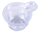 투명한 버릴 수 있는 소변 컵 플라스틱 검체 수집 PE 물질