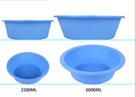 의학 처분할 수 있는 신장 접시, 파란 처분할 수 있는 그릇 외과 플라스틱 기준
