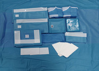 SMS/Spunlace/PP+PE 재료, 통기성이 있는 CE/ISO13485 증명서와 버릴 수 있는 멋진 외과적 팩 &amp; 안티 스태틱입니다