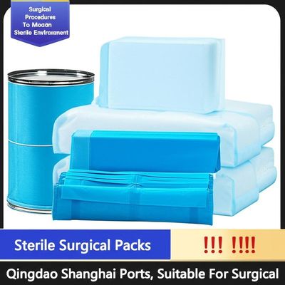 초음파 톱니가 있는 라텍스 없는 일회용 수술용 포장재 및 비생성 절차에 대한 포장재 수 1/30/50 CTN