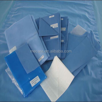 Non-woven Fabric Sterile Surgical Packs with Multiple Sterilization Methods and OEM/ODM Options