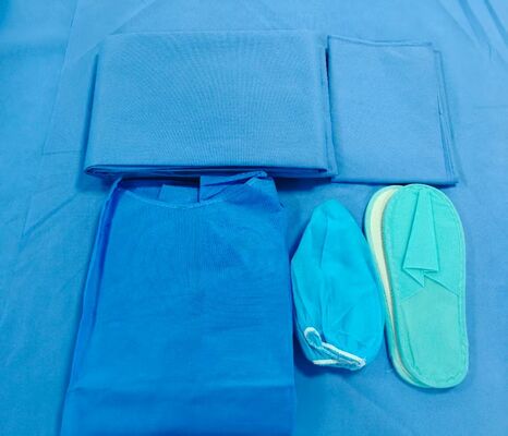 Disposable Surgical Patient Kit with SMS/SPP Non-woven Fabric Universal Size Customized and EO Gas Sterilization
