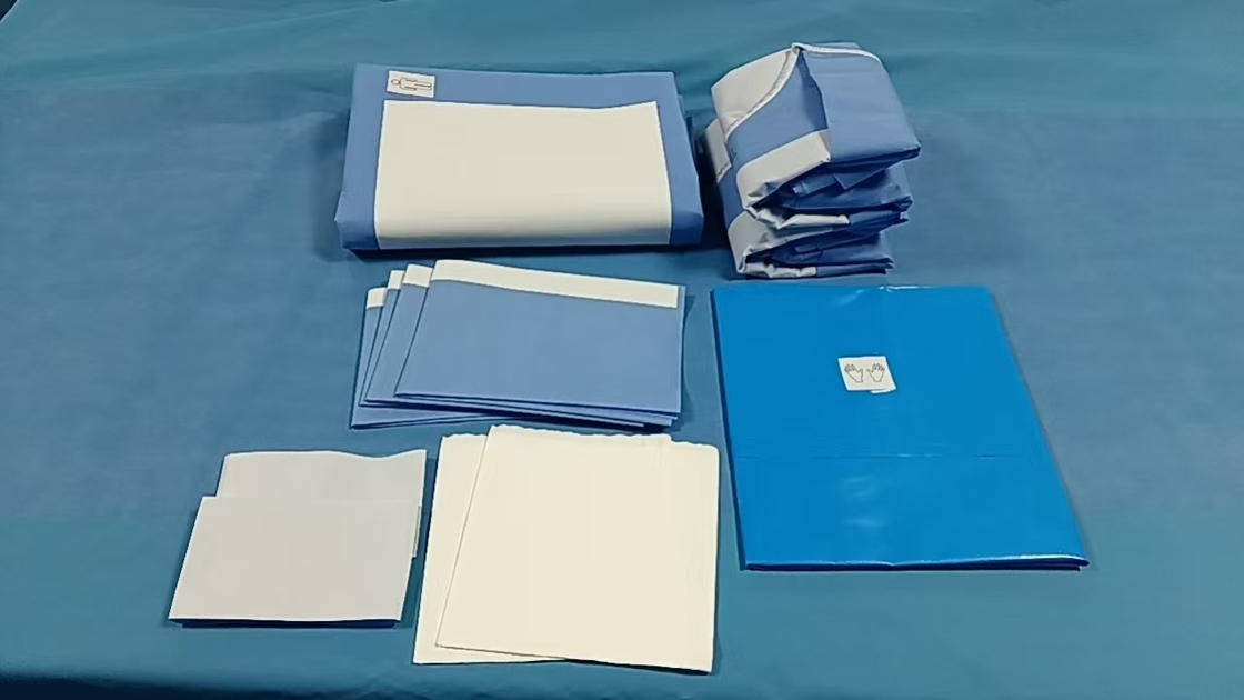 Standard Size Blue/Green/White Disposable Surgical Packs with 1000 Pieces MOQ for Hospital and Clinic Use