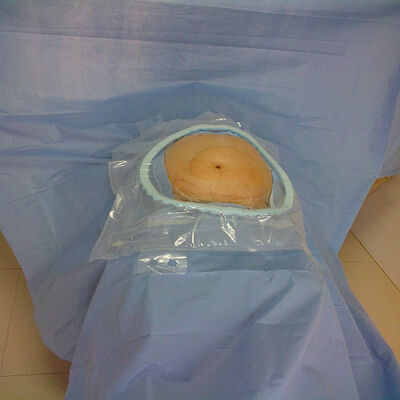 고흡수성 일회용 수술팩 (강화 흡수 중요 부위 포함) 및 병원 응급실용 EO 멸균