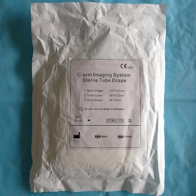 고 흡수성 물질 EO 살균 및 초음파 꿰매기 구멍이 없는 일회용 수술용 포장재